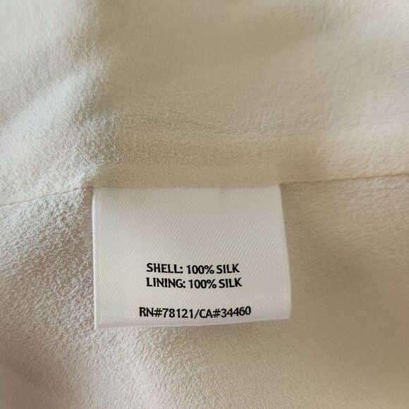 Eileen Fisher Sleeveless Silk Blouse Size Small - Picture 6 of 7